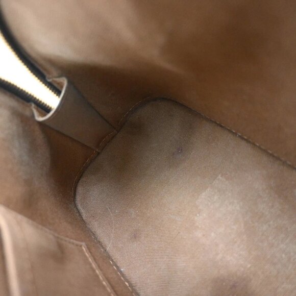 LOUIS VUITTON Alma BB 2Way Hand Bag Monogram Leather Brown Gold M53152 57EF638 - Picture 6 of 15